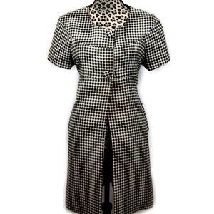 New York & Company Collection Black & White Coat 6